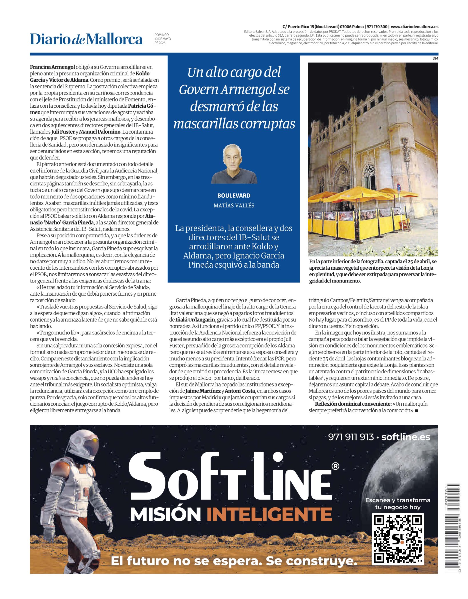 SOFT LINE MISIÓN INTELIGENTE El futuro no se espera. Se construye. - 10 JUNIO 2026 - Diario de Mallorca